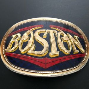 VINTAGE BOSTON BELT BUCKLE
